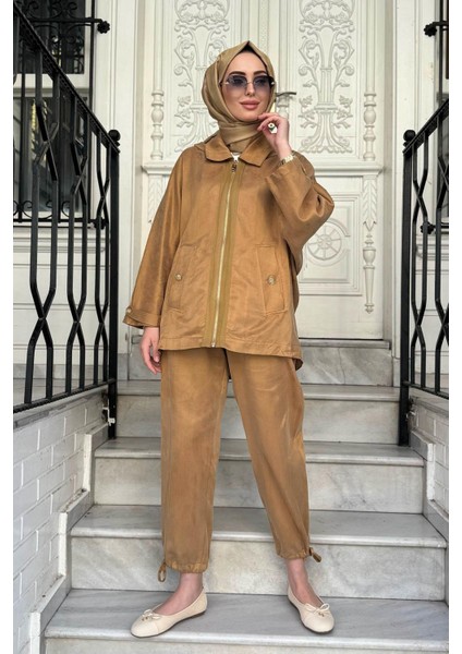 Rashel Takım 25SSCEK0006 Camel