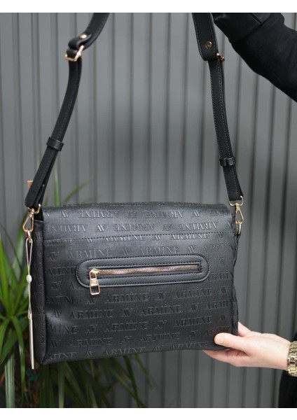 Bayan Çanta Baskılı Siyah Lazer AR24108 fiyatları