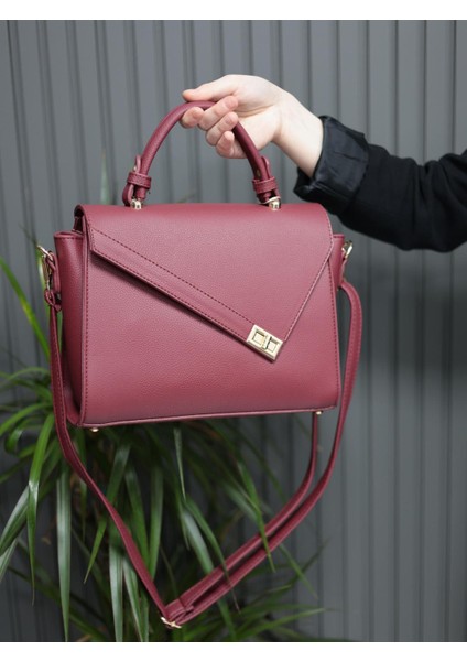 Bayan Çanta Bordo Pia AR40502