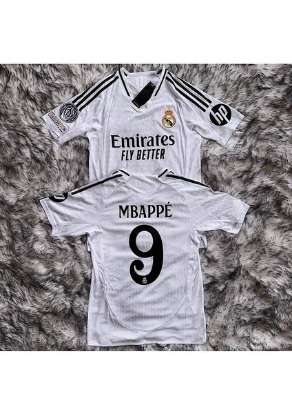 Yeni Sezon Kylian Mbappe Eflatun Beyaz Forması