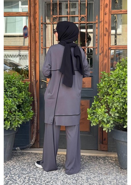 Pantolonlu Takım S-5931 Gri modelleri