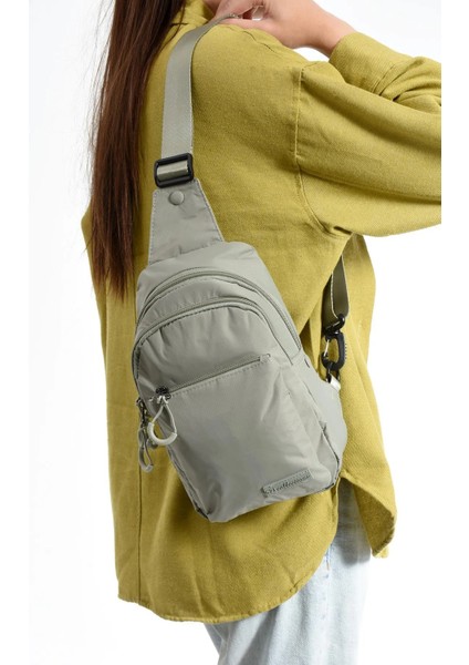 571 Collections Çanta Üç Bölmeli Unisex Göğüs (Bodybag) Çantası (Model: 571-9N)