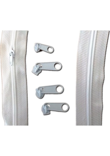 Metrelik Kursörlü Fermuar, TIP10 Veya Tip5