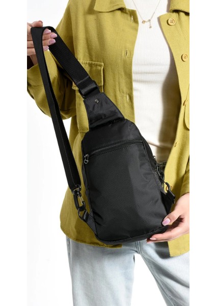 571 Collections Çanta Üç Bölmeli Unisex Göğüs (Bodybag) Çantası (Model: 571-9N)