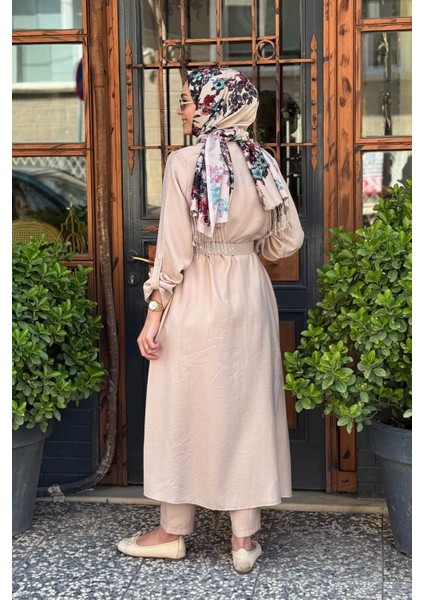 Nurcan Çetin Pantolonlu Takım 25442 Taş