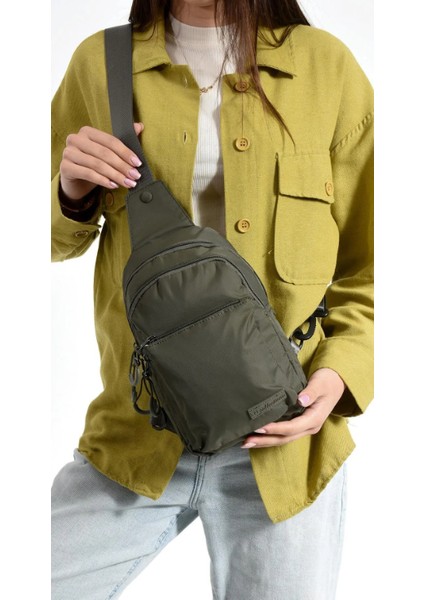 571 Collections Çanta Üç Bölmeli Unisex Göğüs (Bodybag) Çantası (Model: 571-9N)