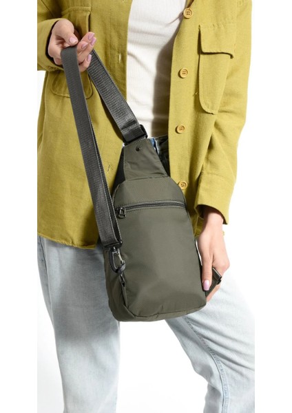 571 Collections Çanta Üç Bölmeli Unisex Göğüs (Bodybag) Çantası (Model: 571-9N)