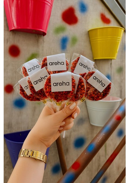 Çilekli Sütlü Lolipop Çikolata - %50 Kakao Çilekli Sütlü Çikolata - 25 G (1 Adet) fiyatları