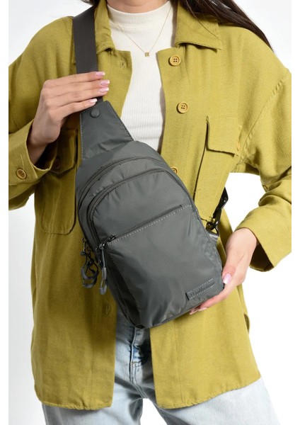 571 Collections Çanta Üç Bölmeli Unisex Göğüs (Bodybag) Çantası (Model: 571-9N)