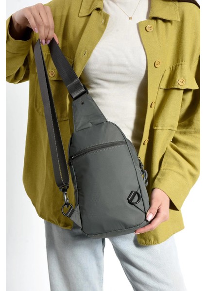 571 Collections Çanta Üç Bölmeli Unisex Göğüs (Bodybag) Çantası (Model: 571-9N)