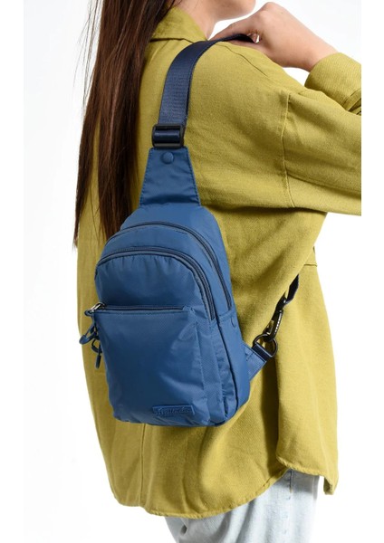 571 Collections Çanta Üç Bölmeli Unisex Göğüs (Bodybag) Çantası (Model: 571-9N)