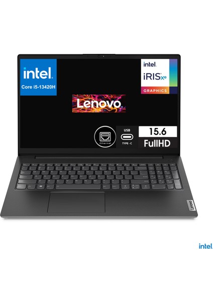 V15 G4 Iru I5-13420H 16 GB 256 GB SSD Windows 11 Pro 15.6 " Full Hd Notebook 83A1008TTRCB1