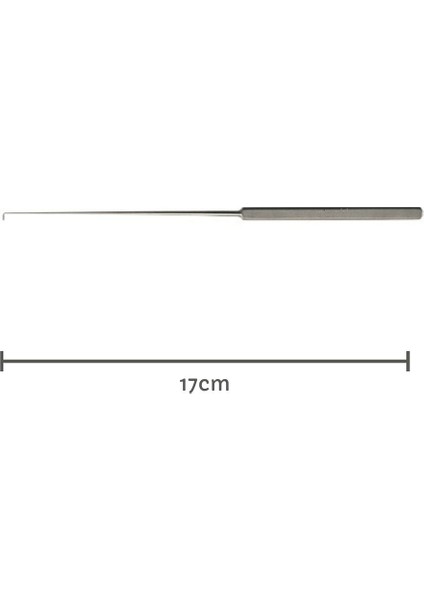 Mikro Hook 2.5mm 6 3/4 Diseksiyon Çengel Mikro Kanca 17 cm Cerrahi Eğitim Materyali modelleri