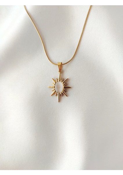 Kadın Paslanmaz Çelik Otantik Kutup Yıldızı Kolye fiyatları