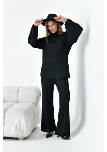 Kadın Dokuma Ikili Takım Siyah fiyatları