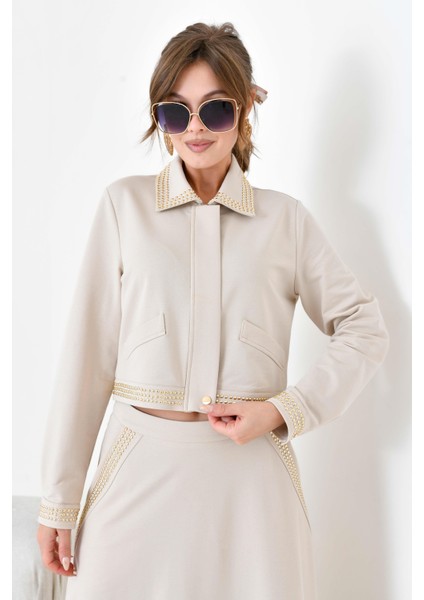 Kadın Iki Ip Taşlı Takım Taş modelleri