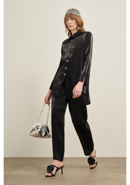 Parlak Modal Takım Siyah fiyatları