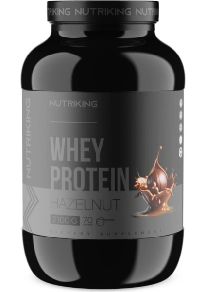 Whey Isolate Protein 2100 gr 70 Servis Çikolata Fındık
