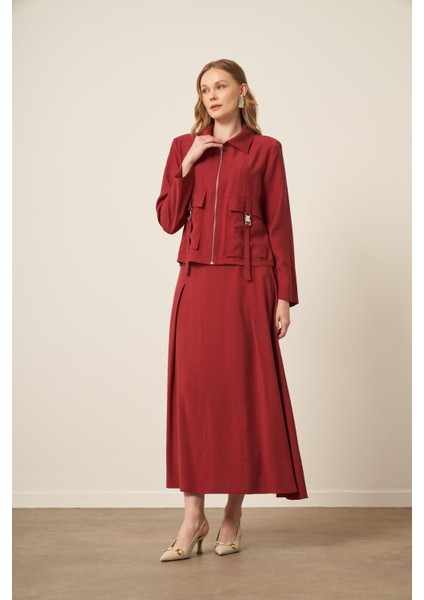 Kadın Kupra Takım Bordo fırsatları