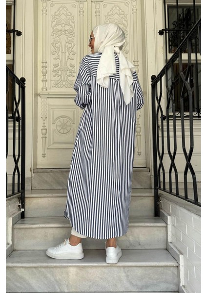 Nurcan Çetin Tunik 25233 Lacivert