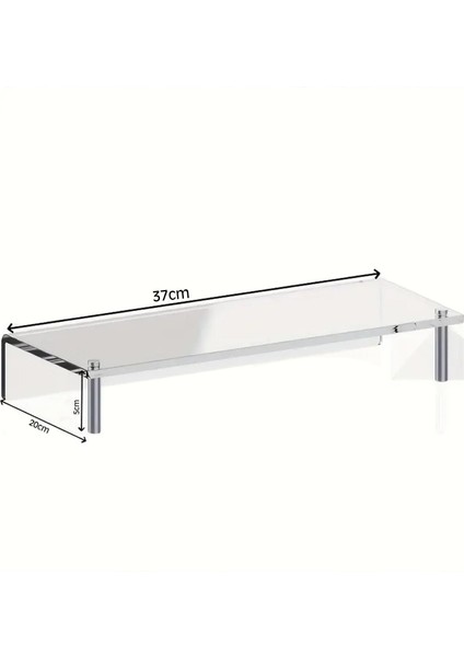 Monitör Yükseltici Pleksi 37X20X5CM - Şeffaf fırsatları