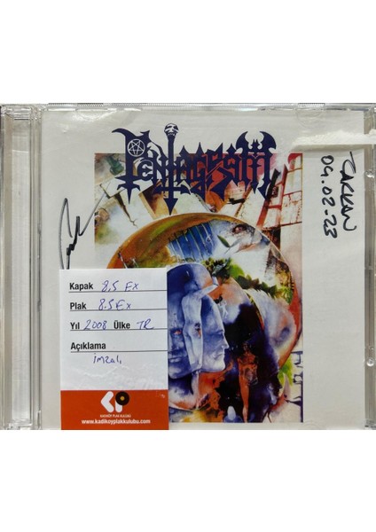 CD Pentagram - Imzalı Kapak CD