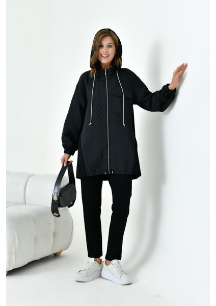 Kadın Kapitone Detay Takım Siyah fiyatları