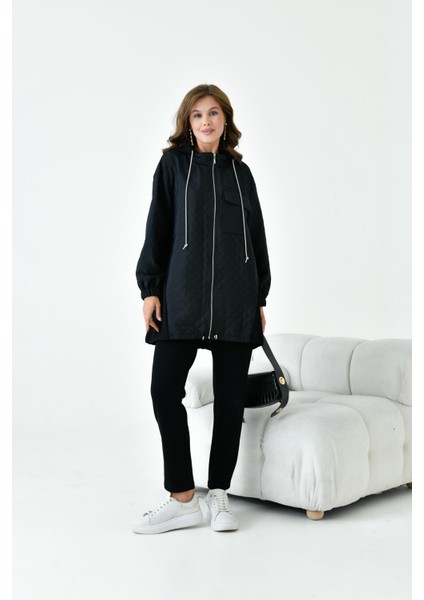 Kadın Kapitone Detay Takım Siyah indirimleri