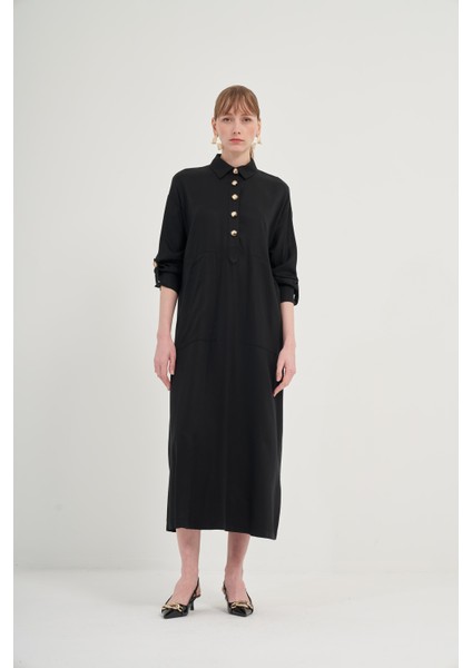 Kadın Tansel Elbise Siyah indirimleri