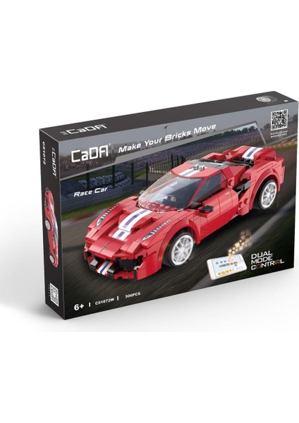 C51072W Cada Race Car Blok Seti 306 Parça -Vagonlife