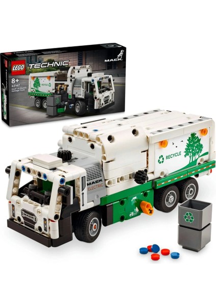 LEGO Technic Mack Lr Electric Çöp Kamyonu 42167 modelleri