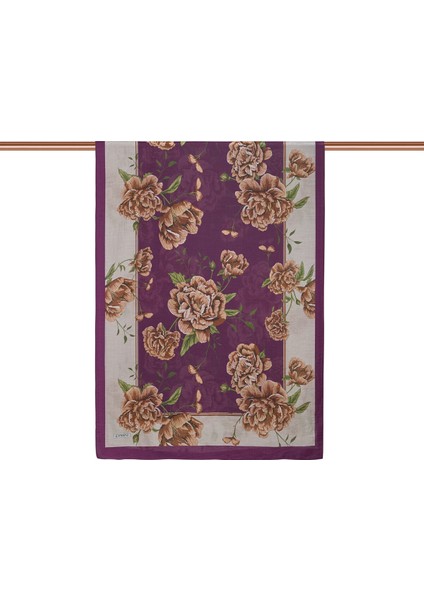 Mürdüm Ipekevi Dört Mevsim Tensel Şal 2882