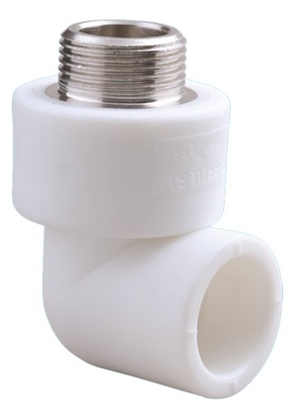 Pvc Boru Pprc Dış Dişli Dirsek 20X1/2'' 10 Adet