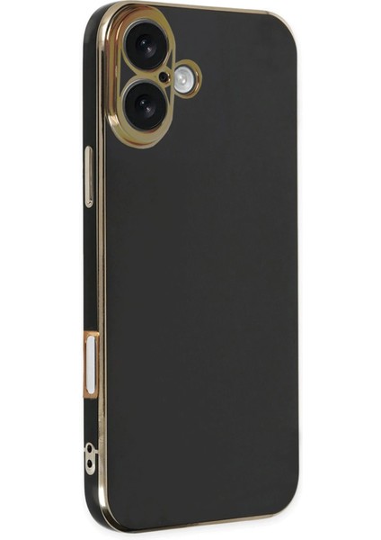 Apple iPhone 16 Kılıf Volet Silikon - Siyah