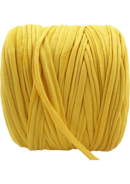 Sarı 044 Penye İp Büyük Boy 650 gr 130 mt Örgü İpi