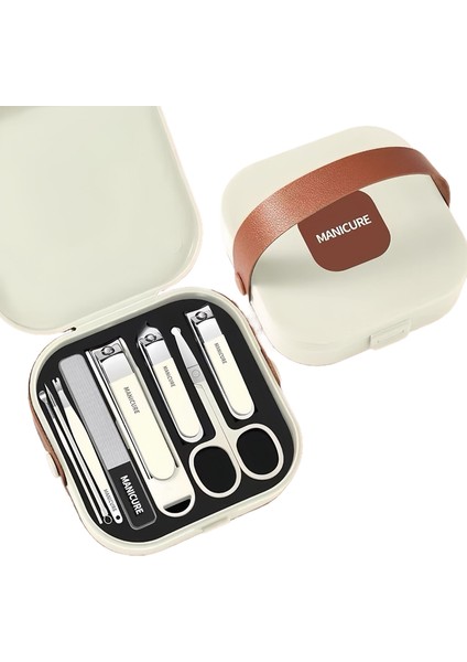 Yeni Tırnak Makası Seti Tırnak Bakımı Sekiz Parçalı Set (Yurt Dışından)
