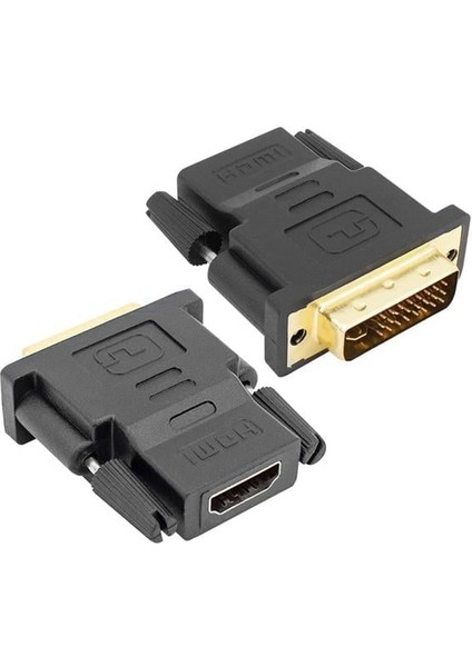 Powermaster HDMI Dişi - DVI Erkek 24+5 Çevirici