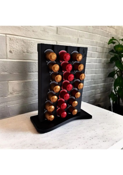 Nespresso Uyumlu Kahve Kapsül Tutucu Kutusu Standı