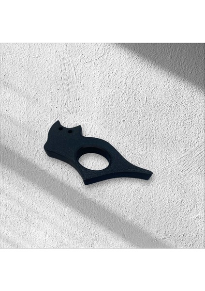 Kedi Kitap Okuma Yüzüğü Sayfa Tutucu 3D Baskı