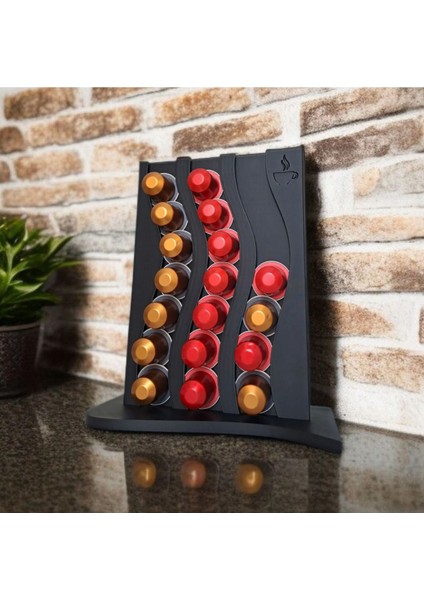 Nespresso Uyumlu Kahve Kapsül Tutucu Kutusu Standı