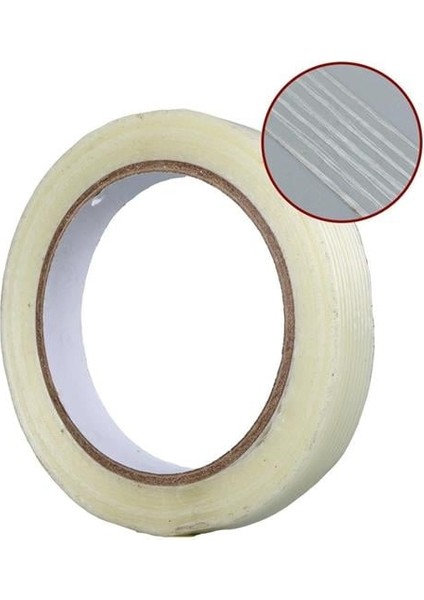 Weko WK-20889 Lifli Flat Güçlü Yapışkanlı Izolasyon Bant 15MM
