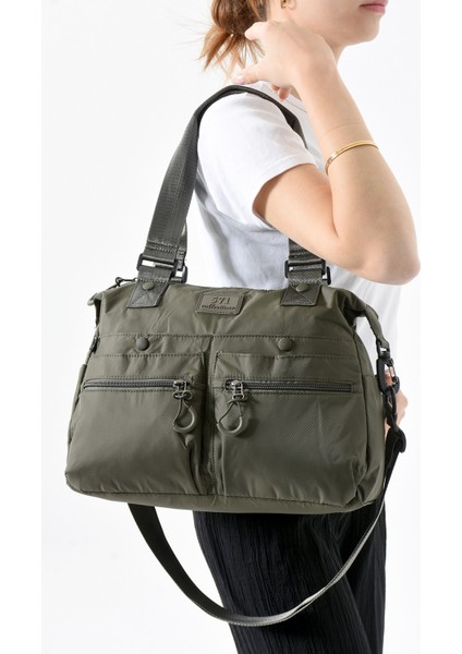 571 Collections Çanta Ultra Hafif Su Geçirmez Çok Cepli Omuz Çantası (Model: 571-13-9M)