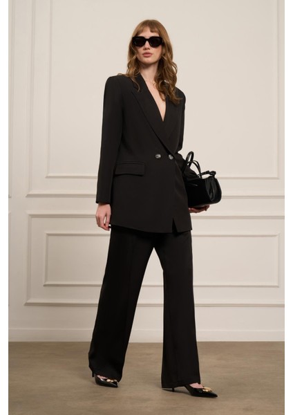 Kadın Blazer Takım Siyah fiyatları