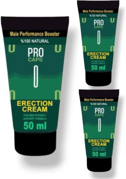 Cream 50 ml Erkeklere Özel Krem x 3 Adet