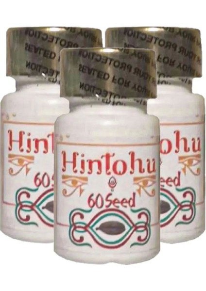 Hintohu 3lü x 60 Lı Ağıziçi Itici Kokuya Çiğnenebilir Form Tohum + 1 Jel Hediye