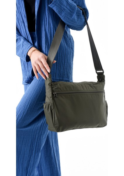 571 Collections Çanta Ultra Hafif Su Geçirmez Çok Cepli Omuz Çantası (Model: 571-13-9J)