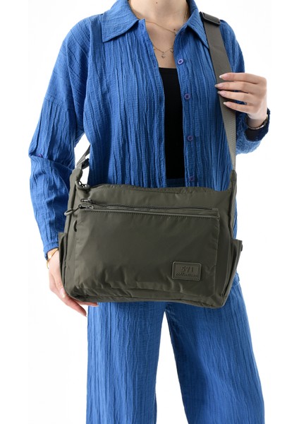 571 Collections Çanta Ultra Hafif Su Geçirmez Çok Cepli Omuz Çantası (Model: 571-13-9J)