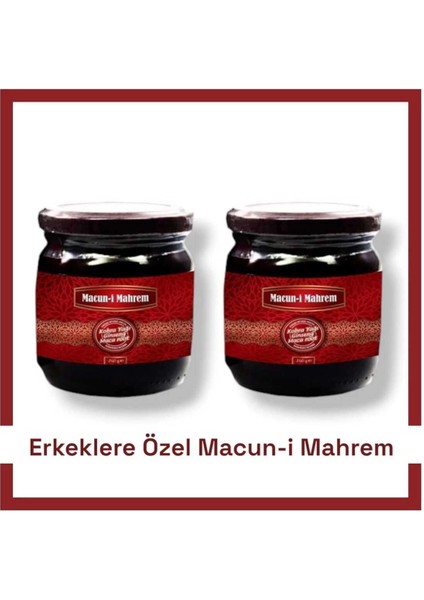 Macun-I Mahrem Erkeklere Özel Doğal Karışım 240 gr x 2 Adet