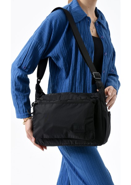 571 Collections Çanta Ultra Hafif Su Geçirmez Çok Cepli Omuz Çantası (Model: 571-13-9J)