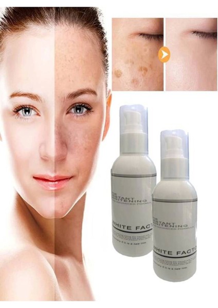 White Factor For Instant Whitening Cilt Beyazlatıcı Renk Açıcı Bakım Kremi 120 ml Krem x 2 Ad
